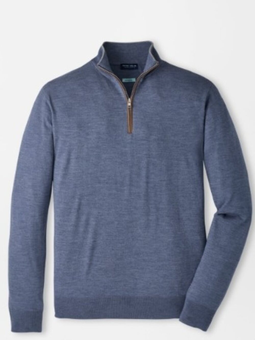 Peter Millar Excursionist Flex Quarter Zip Sweater - Monogrammed with an "S"